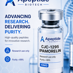 CJC 1295 Ipamorelin peptide blend vial