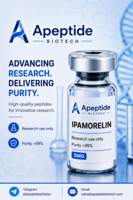 CJC-1295 and Ipamorelin research peptides 