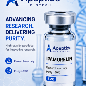Ipamorelin CJC 1295 peptide blend vial