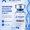 Semax peptide research vial