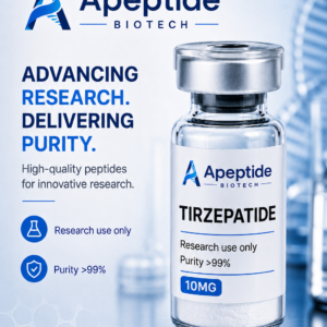 High purity tirzepatide peptide for laboratory research