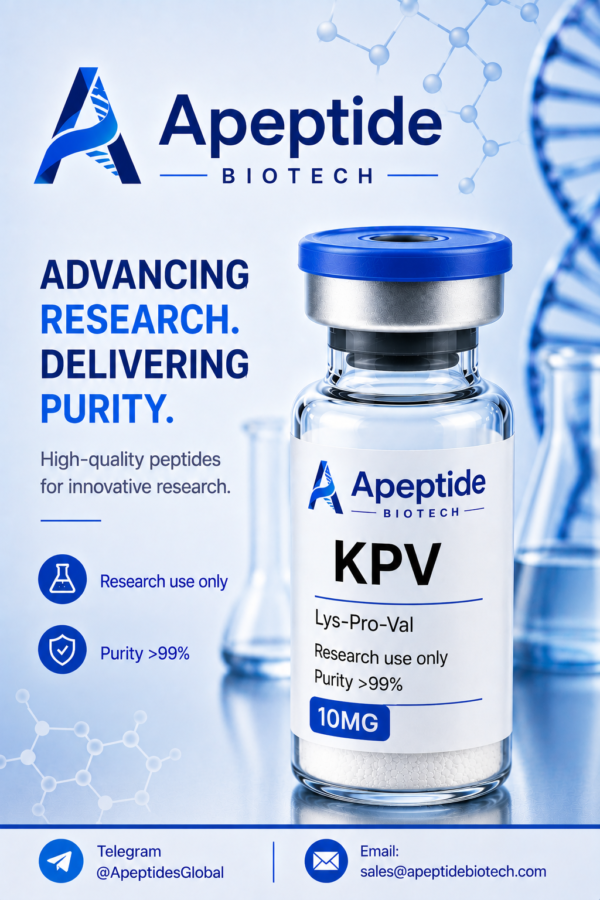 Research grade KPV peptide immunomodulation studies