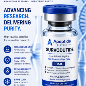 Potent Survodutide peptide for metabolic research